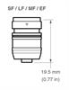 TP20 module - SF_LF_MF_EF - dimensions