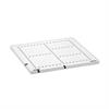 1/4-20 multi-window acrylic plate, 0.5 in × 10 in × 10 in