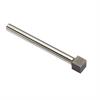 M4 tool datum cube, stainless steel stem, L 53 mm