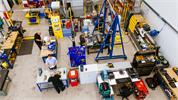 Aerial view of the MTT workshop