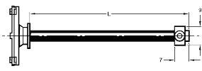 Technical drawing Star adaptor XXT TL1  TL3