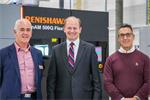 Renishaw personnel & Air Chief Marshall at RAF Wittering