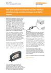 New dual output incremental encoder interface simultaneously provides analogue and digital signals