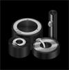 Miniaturisation image of open optical encoder systems featuring ATOM, ATOM DX, CENTRUM, glass disc and linear scale