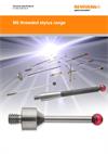 M5 threaded stylus range