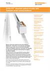 EVOLUTE™ absolute optical encoder with Yaskawa serial communications