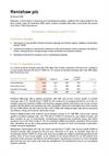Q1 trading update 2027