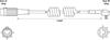Manual probe head cable