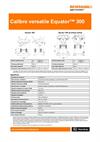 Scheda tecnica:  Calibro versatile Equator™ 300