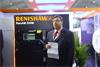 Dominic McAllister, the British Deputy High Commissioner, Bengaluru, at Renishaw’s IMTEX stand