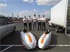 Apprentices with their Greenpower cars