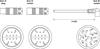 Motorised probe head cable