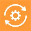Central Consistency logo - orange background