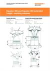 Data sheet:  Equator™ 300 and Equator™ 300 Extended Height - working volumes