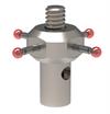A-5000-7811 - M2 4 ball star, Ø1 mm ruby balls, 10 mm span