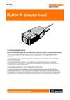 Data sheet:  RLD10 0 degree detector head