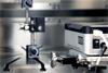 XL-80 laserinterferometer met optieken voert een test uit op een machine