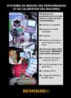 Systèmes de mesure des performances et de calibration des machines