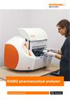 Brochure:  RA802 Pharmaceutical analyser