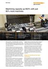 Sewtec Automation - Machining capacity up 850% with just 80% more machines