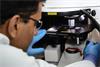 Raman spectrometer in action