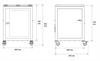 Retrofit cabinet - dimensions