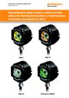 Istruzioni per l'uso:  Impostazione degli switch e della portata ottica di interfacce/ricevitori a trasmissione modulata precedenti al 2015