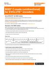 Data sheet:  BiSS® C-mode (unidirectional) for EVOLUTE™ encoders