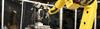 A FANUC robot loads the Equator™ in the automated cell at Conroe Machine