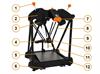 Equator™ 300 gauging system - Parts labelled