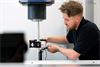 Een XL-80 instellen voor een meting met gegevenskoppeling op een 5-assige CNC-machine