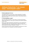 Software Productivity+™ pro víceosé stroje - “technologické vydání”