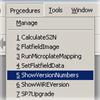 WiRE2 Procedure pulldown