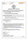 Functional Safety certificate: RESOLUTE™ FS (Functional Safety) Siemens DRIVE-CLiQ FSC004