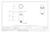 Technical drawing for tooling ball