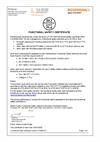 Functional Safety certificate: FORTiS-S™ FS and FORTiS-N™ FS BiSS Safety or Siemens DRIVE-CLiQ FSC003