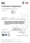 Certificate - Renishaw UK FM10671 - ISO9001