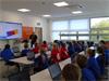 Working with schools at our education facility at Renishaw, South Wales