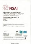 Certificate: Renishaw Ireland CERT-155 FOBY:9001 2015 INAB (1)