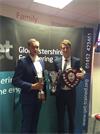 Oliver Rodway and Ed Benjamin with their engineering apprenticeship awards (left to right: Ed Benjamin and Oliver Rodway)