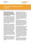 Renishaw wins magazine award for innovation