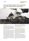 Kawasaki - Five-axis CMM inspection lets "good times roll" in QC department at small engine plant