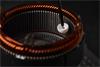 EV stator inspection with hemispherical head (close up)