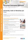 University Visits to Renishaw