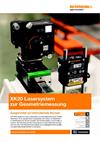 Broschüre:  XK20 Lasersystem zur Geometriemessung