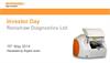 Investor Day 2014 - Renishaw Diagnostics Ltd