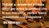 TAKAM si avvale del sistema XK10 per avere la certezza che le sue macchine utensili siano assemblate con precisione