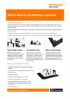 Data sheet:  Vision fixtures for Mitutoyo systems