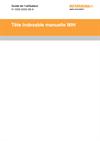 Manuel d’utilisation : Tête indexable manuelle MIH (H-1000-5202)