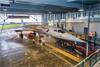 Concorde 216 moves into its purpose-built-hangar